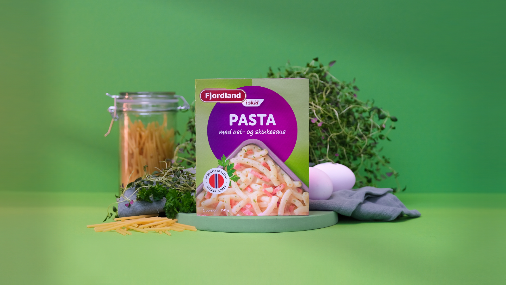 fjordland pasta i skål